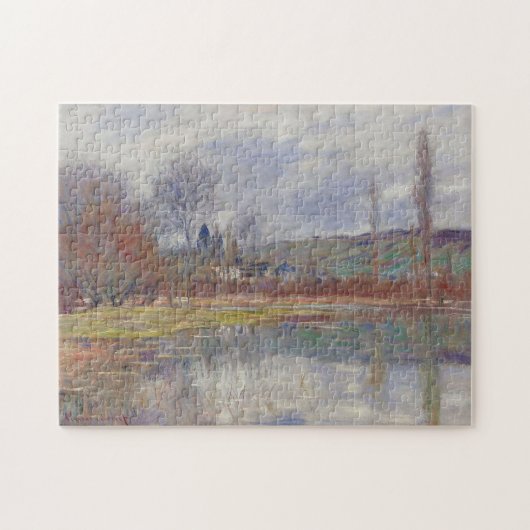 De lente in Vetheuil Monet Fine Art Legpuzzel (Horizontaal)