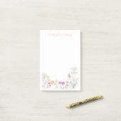 De lente is aangebroken! Opmerkingen Post-it® Notes (Op bureau)