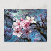 De lente is er briefkaart (Voorkant)