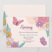 De lente is er kaart (Voorkant / Achterkant)