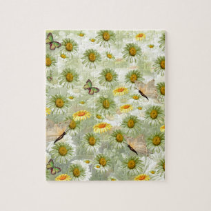 De lente is er legpuzzel