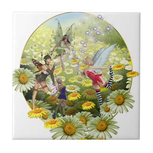 De lente is er tegeltje (Voorkant)