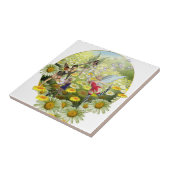 De lente is er tegeltje (Zijkant)