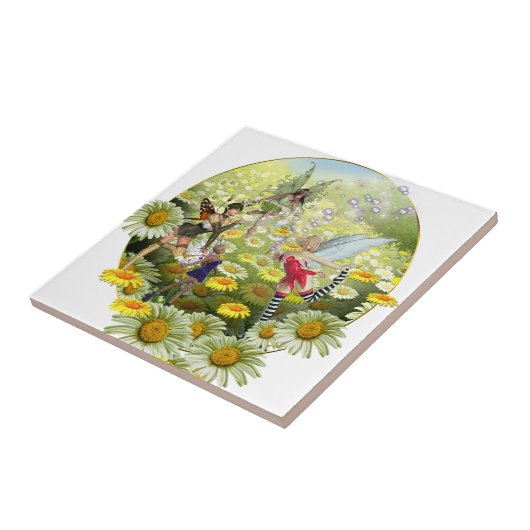 De lente is er tegeltje (Zijkant)