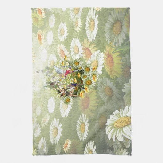 De lente is er theedoek (Verticaal)