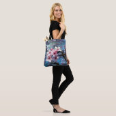 De lente is er tote bag (Op model)