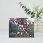 De lente is gestroomd briefkaart (Staand voorkant)