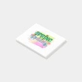De lente is het hoogseizoen van de liefde post-it® notes (Schuin)