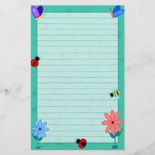 De lente is hier! briefpapier