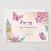 De lente is hier kaart (Voorkant)