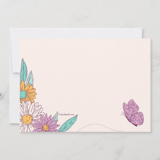 De lente is hier kaart (Achterkant)