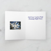 De lente is hier! Wenskaarten White Magnolia Tree Kaart (Binnen)