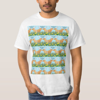 De lente is in de haas t-shirt
