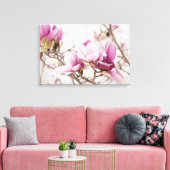 De lente is in de lucht canvas afdruk (Insitu (Woonkamer))