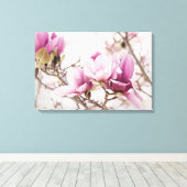 De lente is in de lucht canvas afdruk (Insitu (Houten vloer))