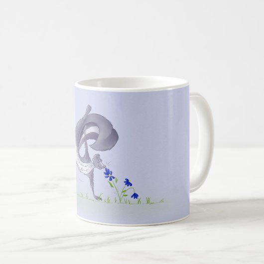 De lente is in de lucht koffiemok (Voorkant rechts)