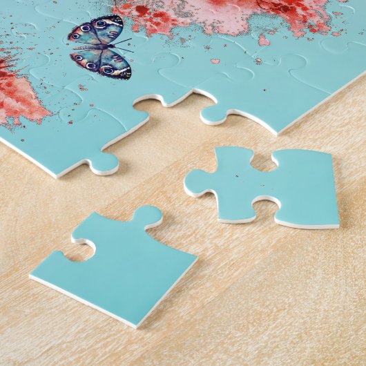 De lente is in de lucht legpuzzel (Zijkant)