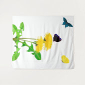 De lente is in de Lucht Tapestry Wandkleed (Voorkant (horizontaal))