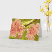 De lente kaart (Gele Bloem)