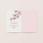 De lente kersenbloesem de bruiloft van uitnodiging (Binnen)