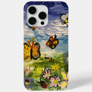 De lente Kleurrijke Originele Kunstwerk iPhone 15 Pro Max Hoesje