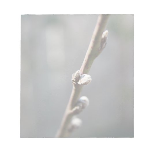 De lente komt eraan notitieblok (Voorkant)