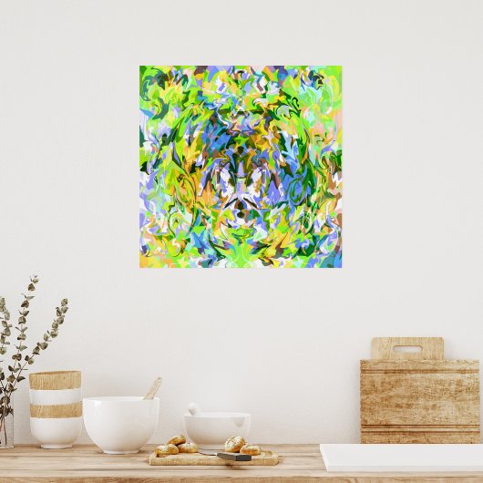 De lente komt eraan... poster (Keuken)