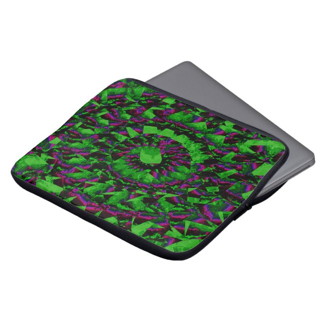 De lente komt...... laptop sleeve (Voorkant top)