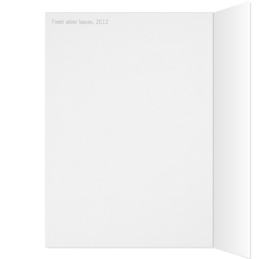 De lente komt van zichzelf CC0843 Zen proverb (Binnen (Links))