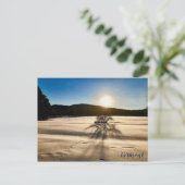 De lente lijkt ver weg briefkaart (Staand voorkant)