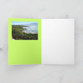 De lente op een Wenskaart van het Strand Kaikoura Kaart (Binnen)