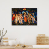 De Lente (Primavera) van Sandro Botticelli Poster (Keuken)