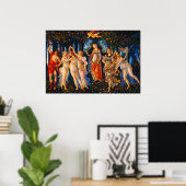 De Lente (Primavera) van Sandro Botticelli Poster (Thuiskantoor)