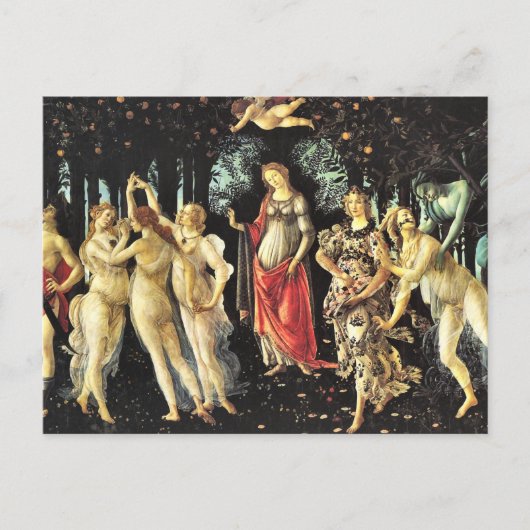 De Lente van Botticelli Postkaart (Voorkant)