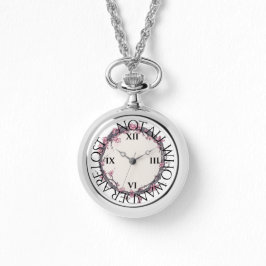 De lente van een haas, kersenbloesems, eWatch Horloge