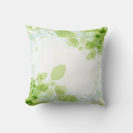 De lente verlaat de moderne Waterverf Kussen