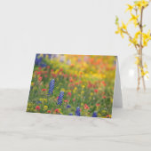 De lente Wildflowers Kaart (Gele Bloem)