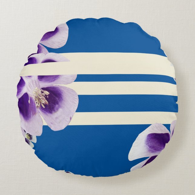 "De lente zal "Kunstkussen" zingen Rond Kussen (Voorkant)