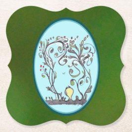 De lenteseizoenen willen gewoon wat plezier hebben kartonnen onderzetters