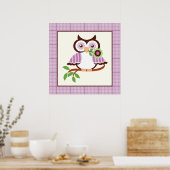 De lentuil van de klap op een druk van het taksenp poster (Keuken)