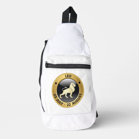 De LEO ZODIAC Sling Bag (Voorkant)