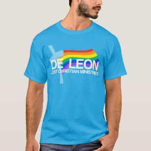 De Leon LGBT Christelijke ministeries van Logo en T-shirt