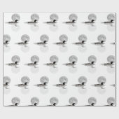 De leon zwemt in het moonlight-verlooppapier cadeaupapier (Vlak)