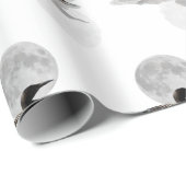 De leon zwemt in het moonlight-verlooppapier cadeaupapier (Rol Hoek)