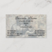 De Leonardo Cartoon van Leonardo da Vinci Visitekaartje (Voorkant)