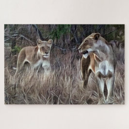 De leonessen legpuzzel