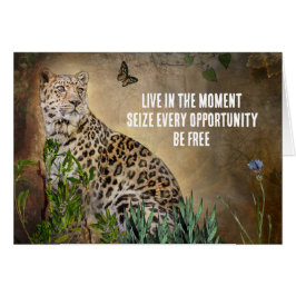 De Leopard Butterfly Inspirerend Quote