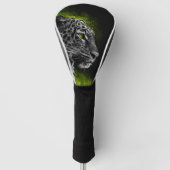 de leopardo con humo verde golfheadcover (Voorkant)