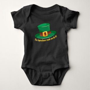 De leprechaun deed het. romper