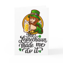 De Leprechaun heeft me ertoe aangezet